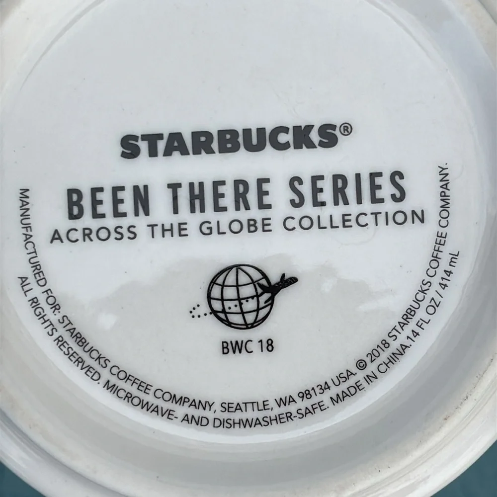 Starbucks 2018 New Mexico Been There Series Ceramic Coffee Mug